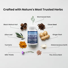 Digestive health scene with water and meals, easy integration.
