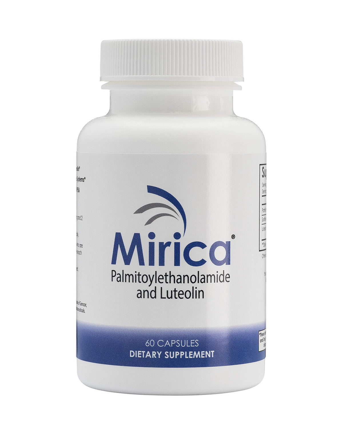 Mirica Pea Luteolin bottle pour for daily immune support