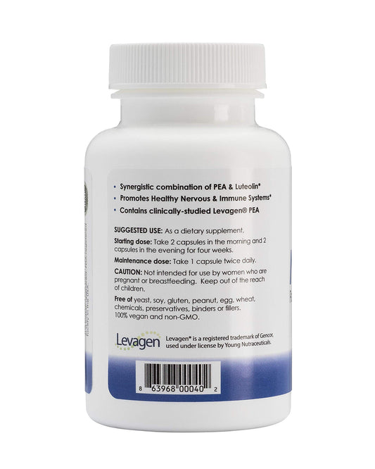 Mirica Pea Luteolin pack shot highlighting packaging and brand