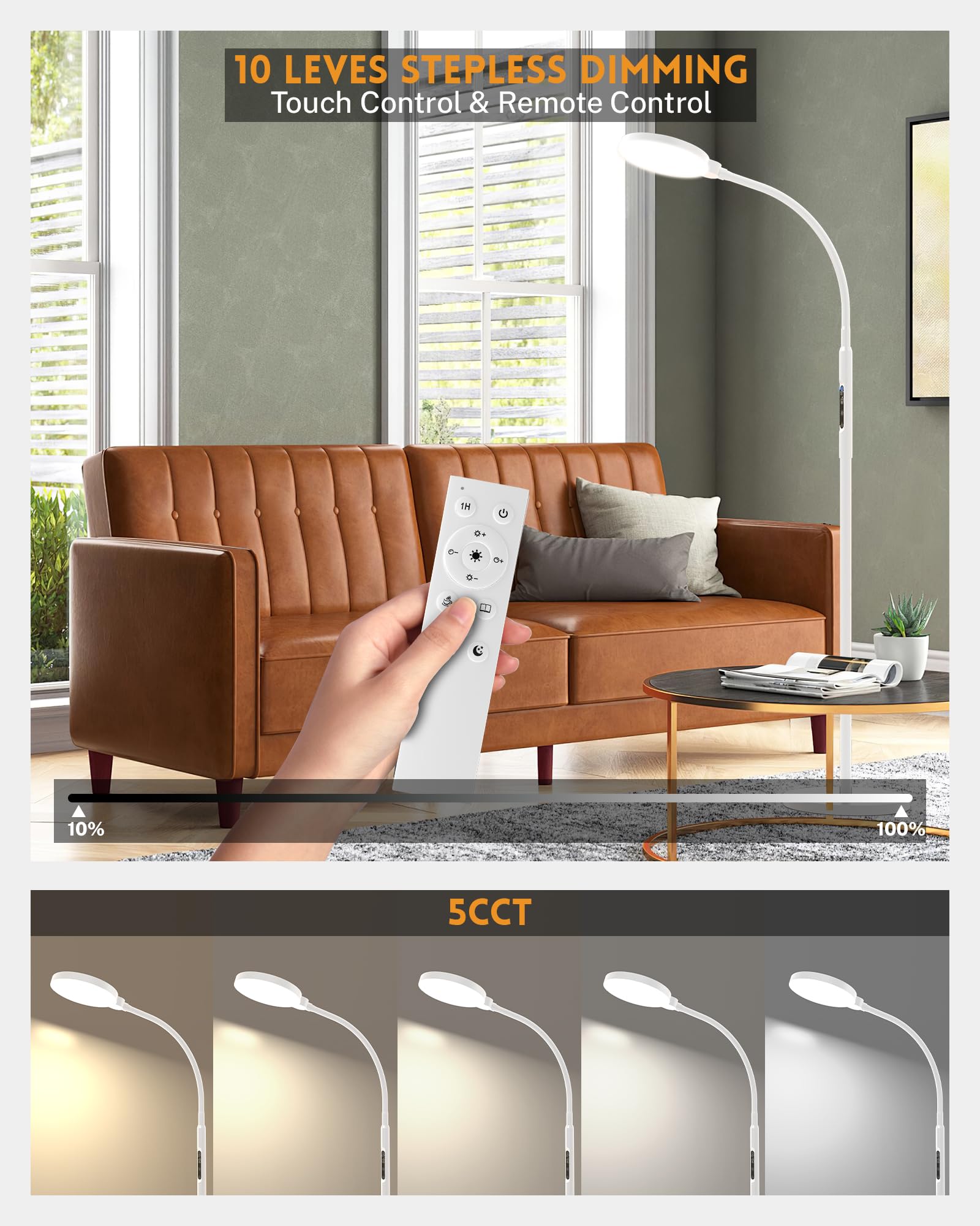 MirthSip Sunlight Lamp five one-touch scenes for instant ambience