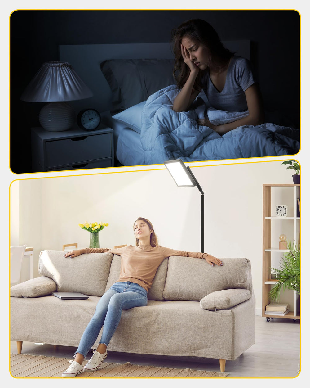 MirthSip Sunlight Lamp provides five color modes to customize mood and task lighting.