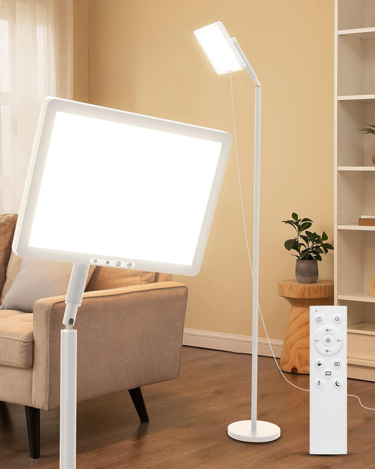 MirthSip Sunlight Lamp front view showing compact home lighting for productivity