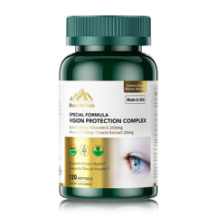 Mission Hill Foods lutein 20mg softgel bottle for daily eye support