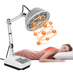 Mistuki infrared heat lamp base delivers deep warmth for soothing sore muscles.