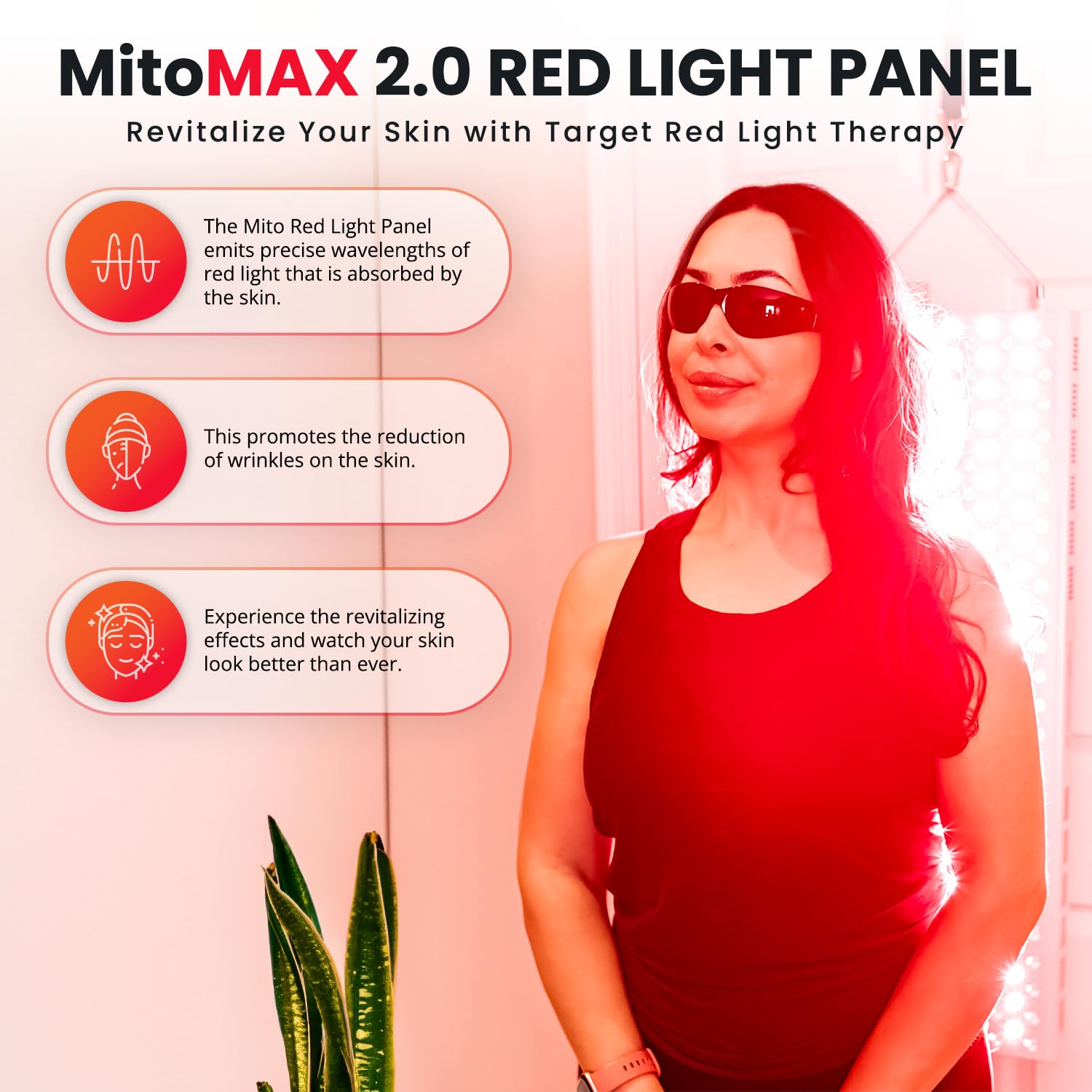 Mito MAX 2.0 panel side view highlights slim profile for home gyms and bedrooms
