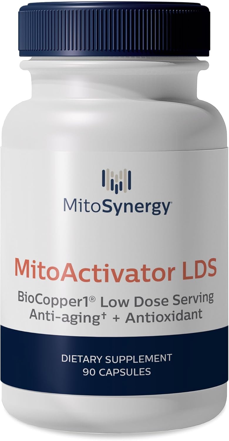 MitoSynergy BioCopper1 bottle for easy daily dosing and gentle energy support