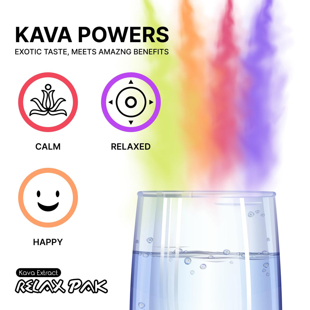 Mitra9 Kava Drink Mix glass with ready-to-drink kava showing easy, zero-calorie unwinding.
