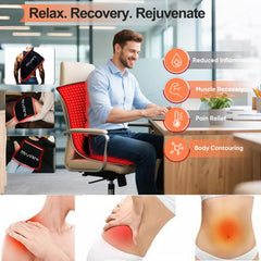 MIVANI stomach area pad provides broad coverage for gentle warmth.