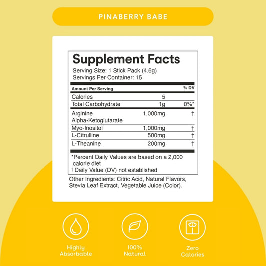 Mixhers Focus dissolves in water for a refreshing hydration boost.