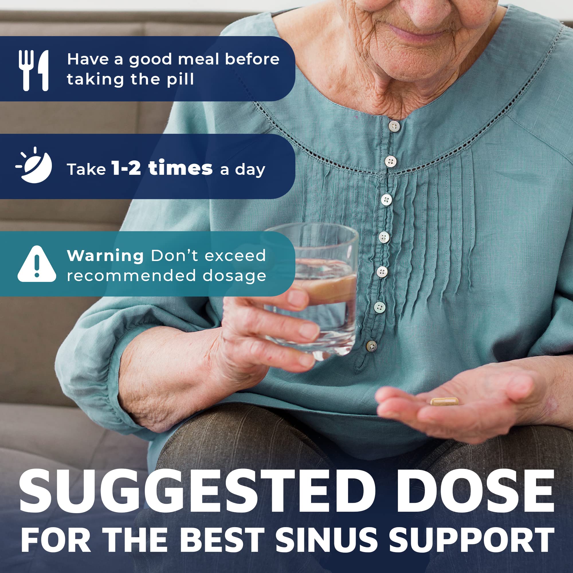 Mizzle SinuProl packaging box conveys premium sinus support.