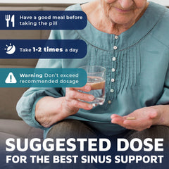 Mizzle SinuProl packaging box conveys premium sinus support.