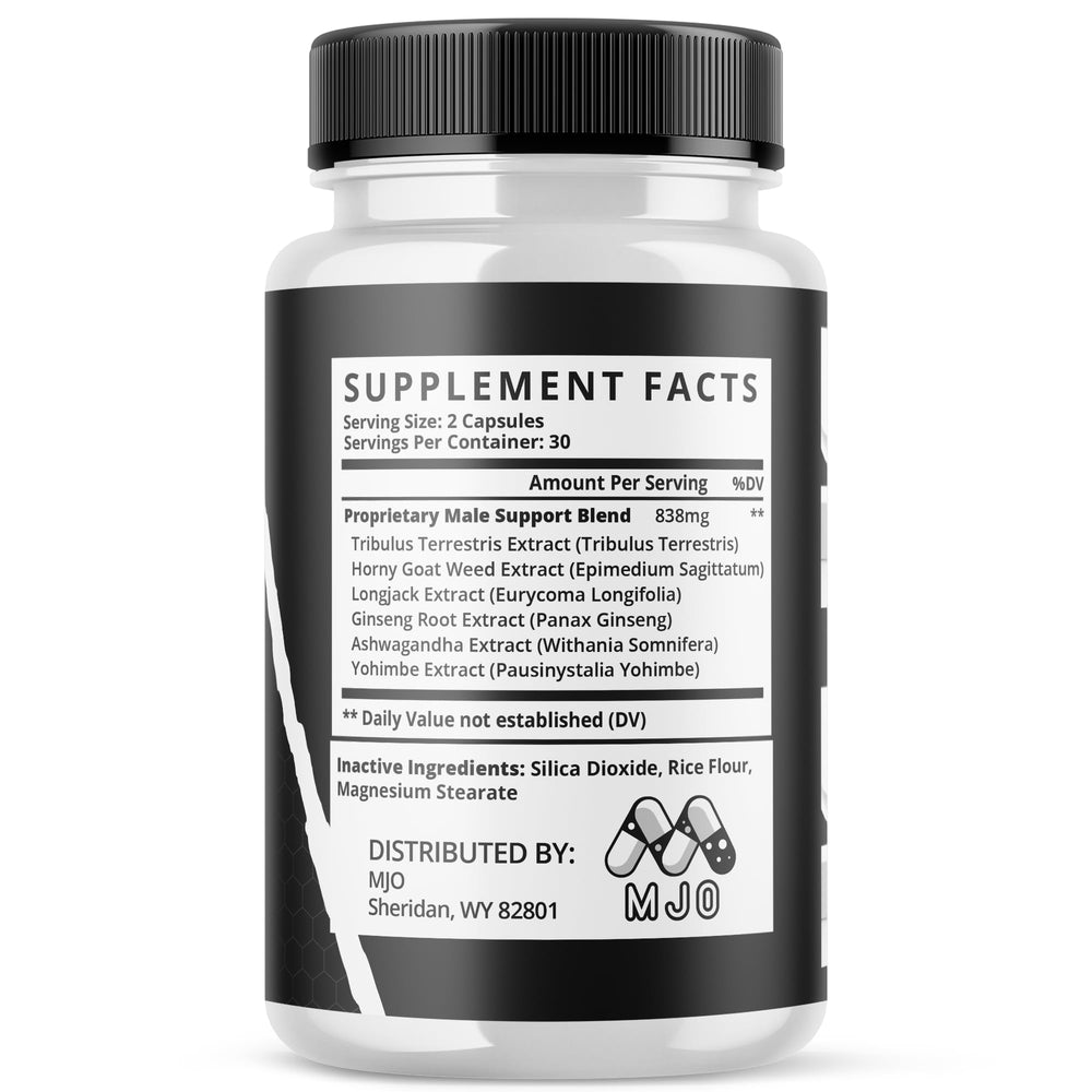 MJO Apex Force Capsules bottle with cap for easy daily intake