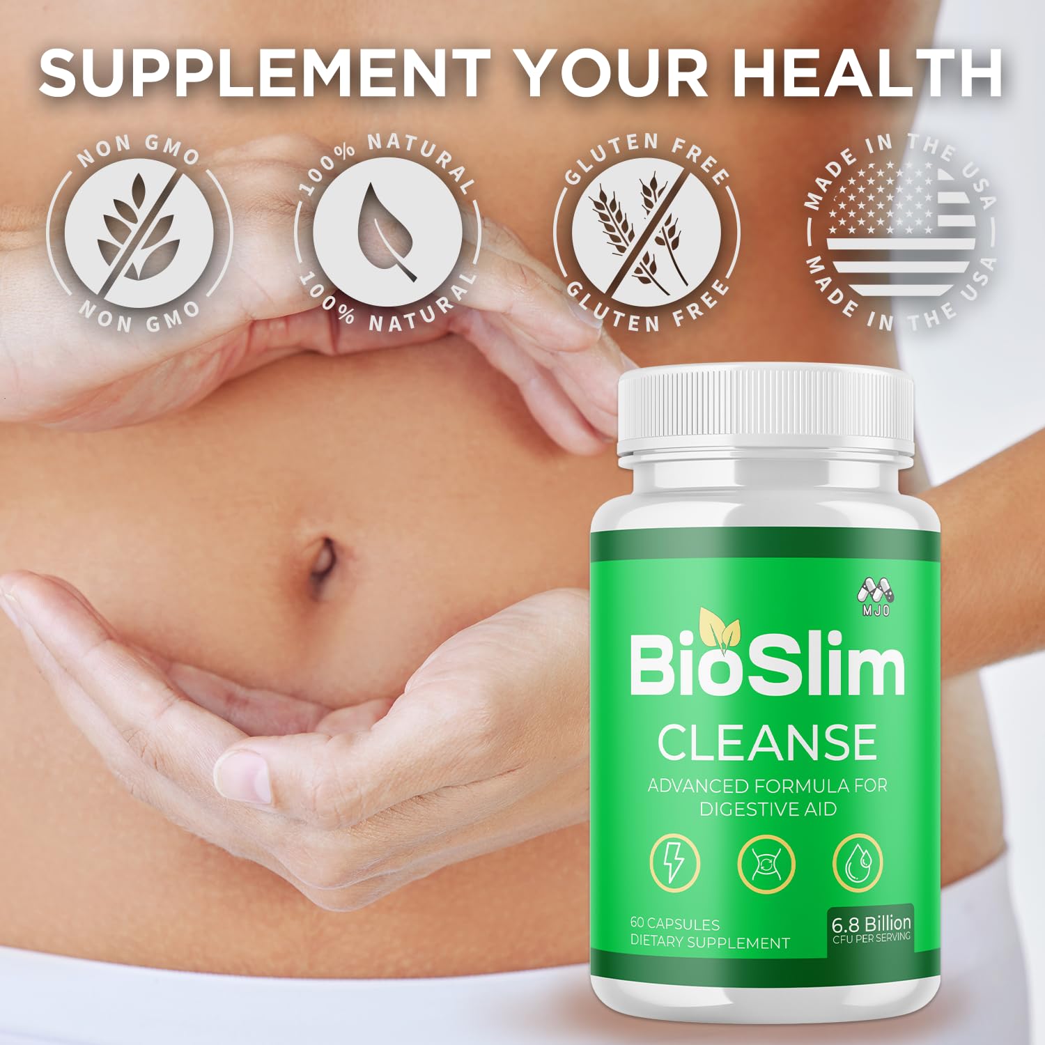 MJO Bioslim Cleanse active lifestyle support in daily routine.