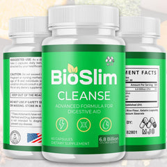 MJO Bioslim Cleanse capsules ready for everyday vitality.