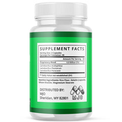 MJO Bioslim Cleanse ingredients reveal natural vitamins and extracts.