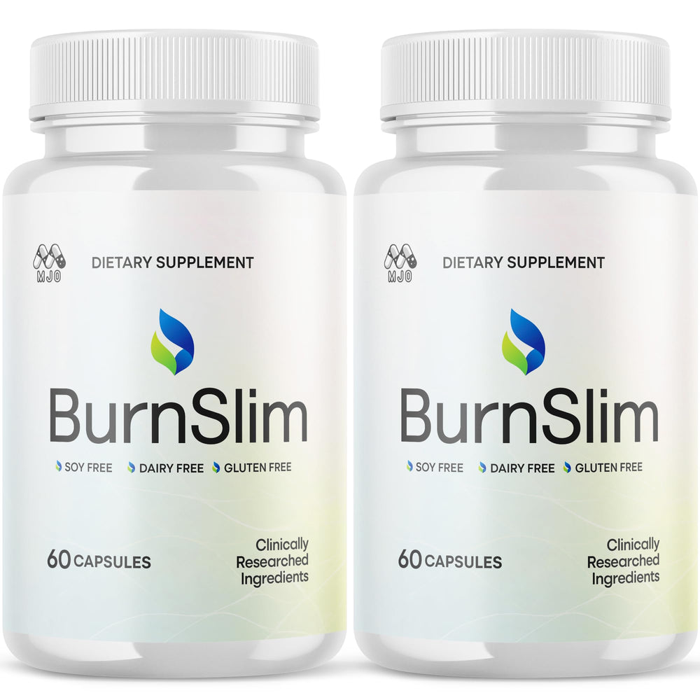 MJO Burnslim capsules bottle shown for convenient daily use and on-the-go support.