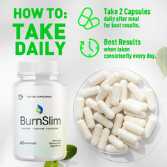 MJO Burnslim ingredients blend close-up with vitamins and extracts