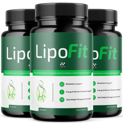 MJO Lipo Fit Capsules bottle-front visual highlighting daily wellness with natural ingredients
