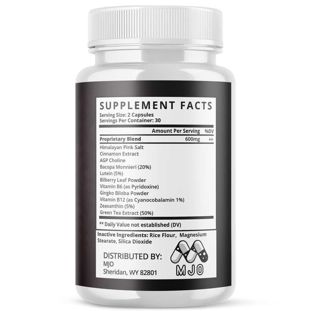 MJO Mahgryn capsules bottle pour demonstrates easy daily use