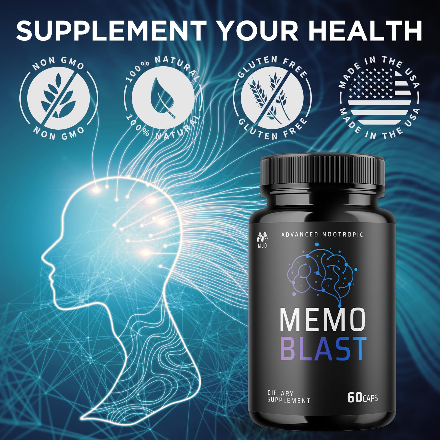 MJO Memo Blast capsules in hand for portability