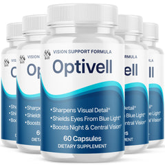 MJO Optivell Eye Capsules bottle shown for easy daily use and natural support.