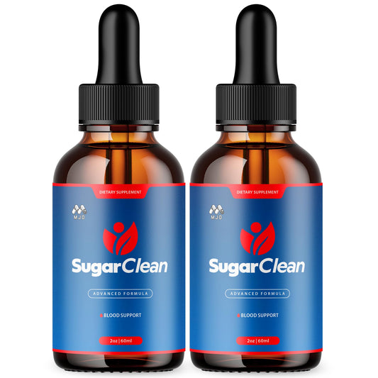 MJO Sugar Clean Drops bottle front view for easy daily wellness support