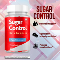 MJO SugarControl nutrition facts panel, showing vitamin blend for daily wellness.