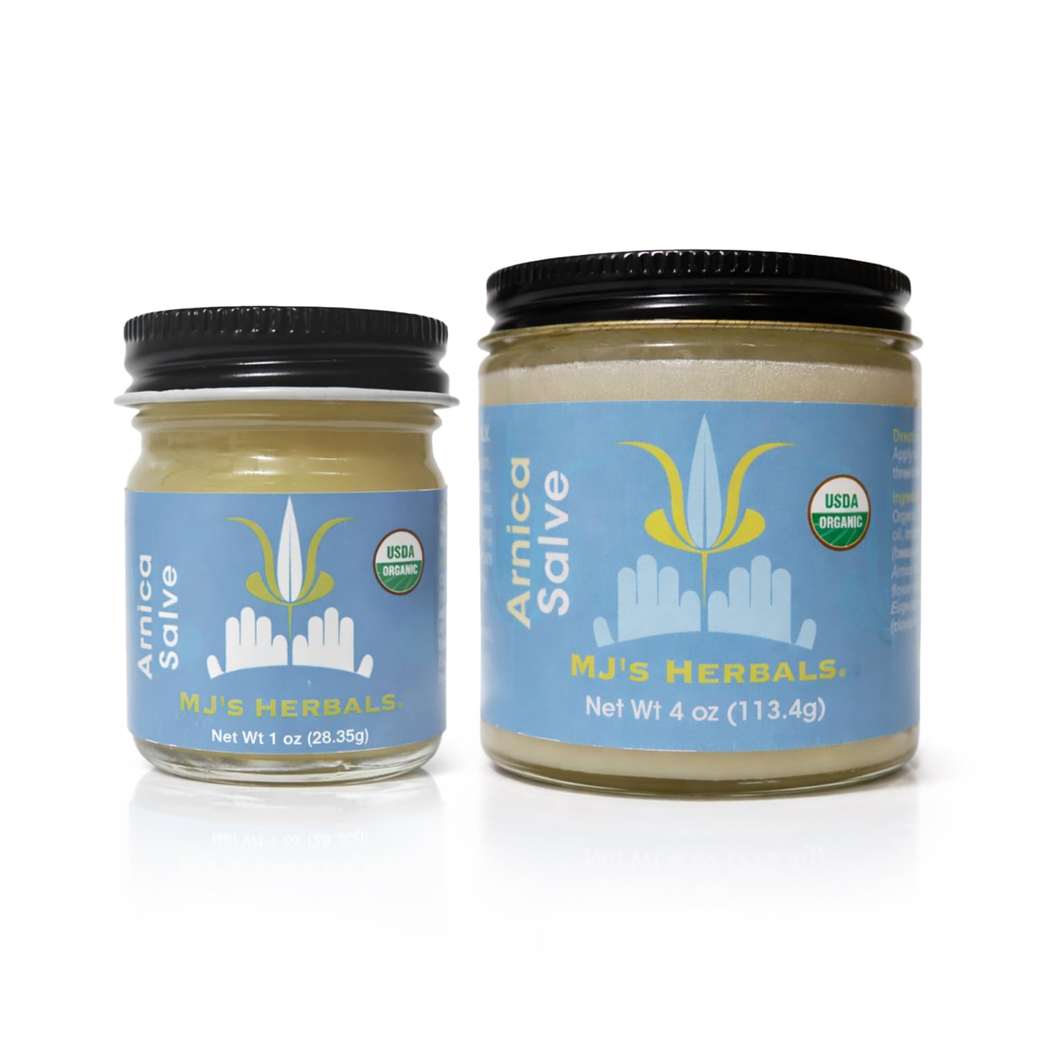 MJ's Herbals arnica flowers infused for soothing balm