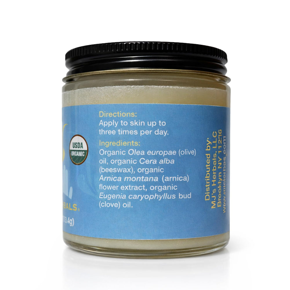 MJ's Herbals clove essential oil note adds aroma and care