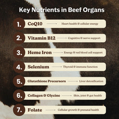 Heart capsule from MK Supplements beef organ blend boosts nutrient variety