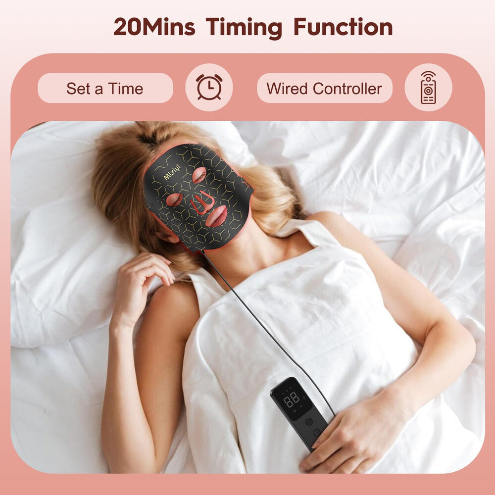 MLriyl soft silicone mask material, skin-friendly and gentle.