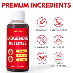 Mlunhe Exogenous Ketones in a daily-use setup suitable for workouts and fasting.
