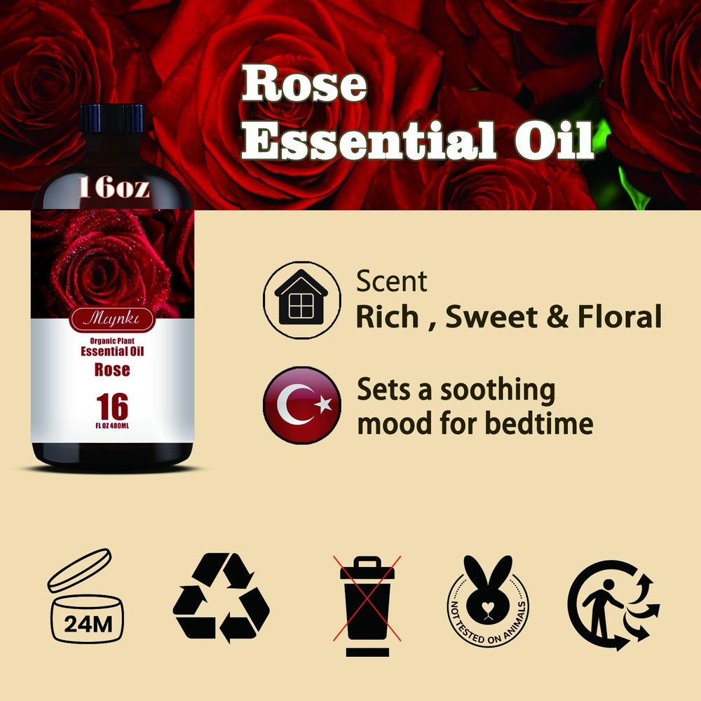 MLYNKL Rose Essential Oil used in diffusers and humidifiers