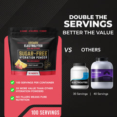 MMA Nutrition HRDWRK electrolyte powder scoop and glass for fast mixing