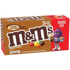 M&M'S Caramel chocolates bulk bags ready for sharing at gatherings.