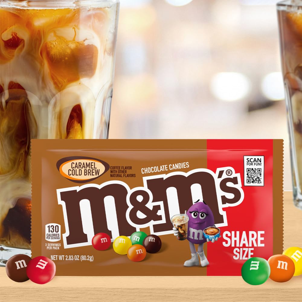 M&M'S Caramel chocolates gift-ready packaging for gifting occasions.