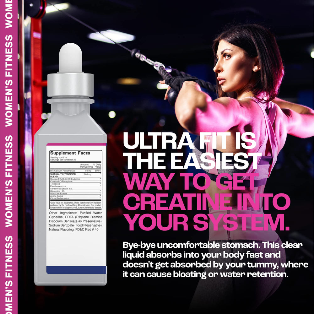 MMUSA creatine for women energy and power sip boosts session performance.