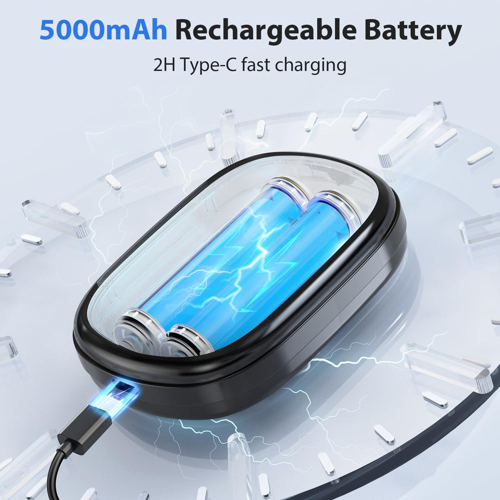 MoAcey device features a 5000mAh battery for long use.