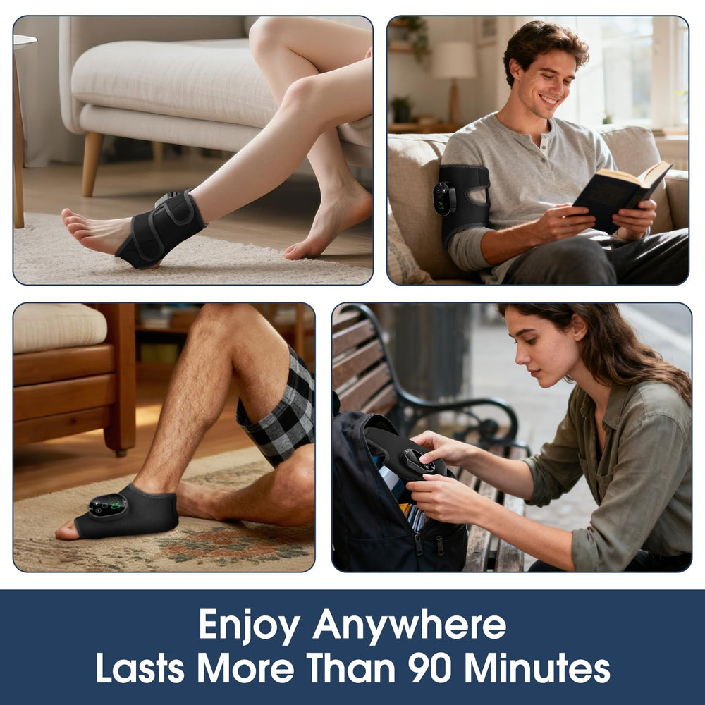 MOAJAZA ergonomic fit for both feet and easy wear.