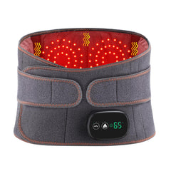 MOAJAZA heated back brace with cordless heat pad for portable warmth anywhere.