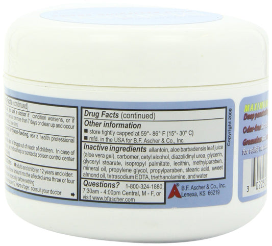 Mobisyl Pain Relieving Creme on skin for soothing relief.