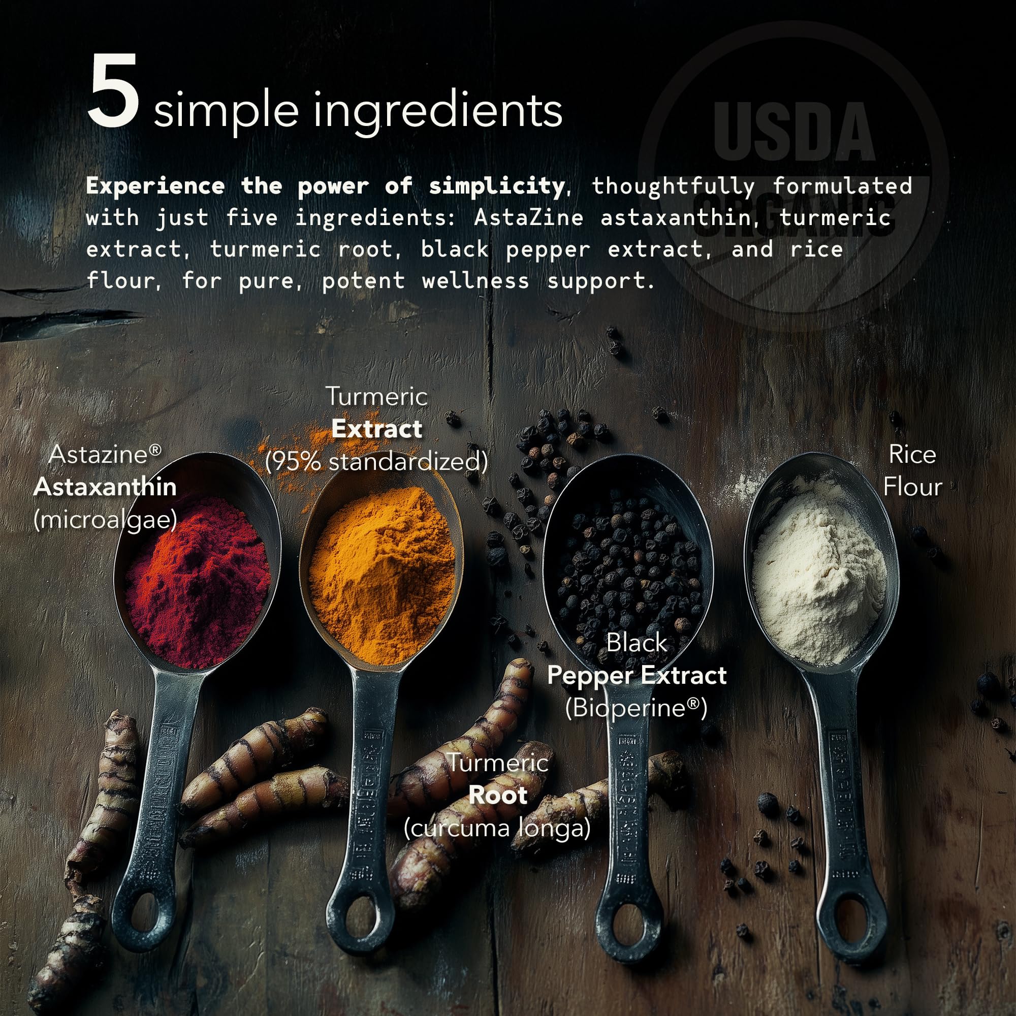 Mobisyn Organic astaxanthin turmeric capsules close-up for daily supplementation