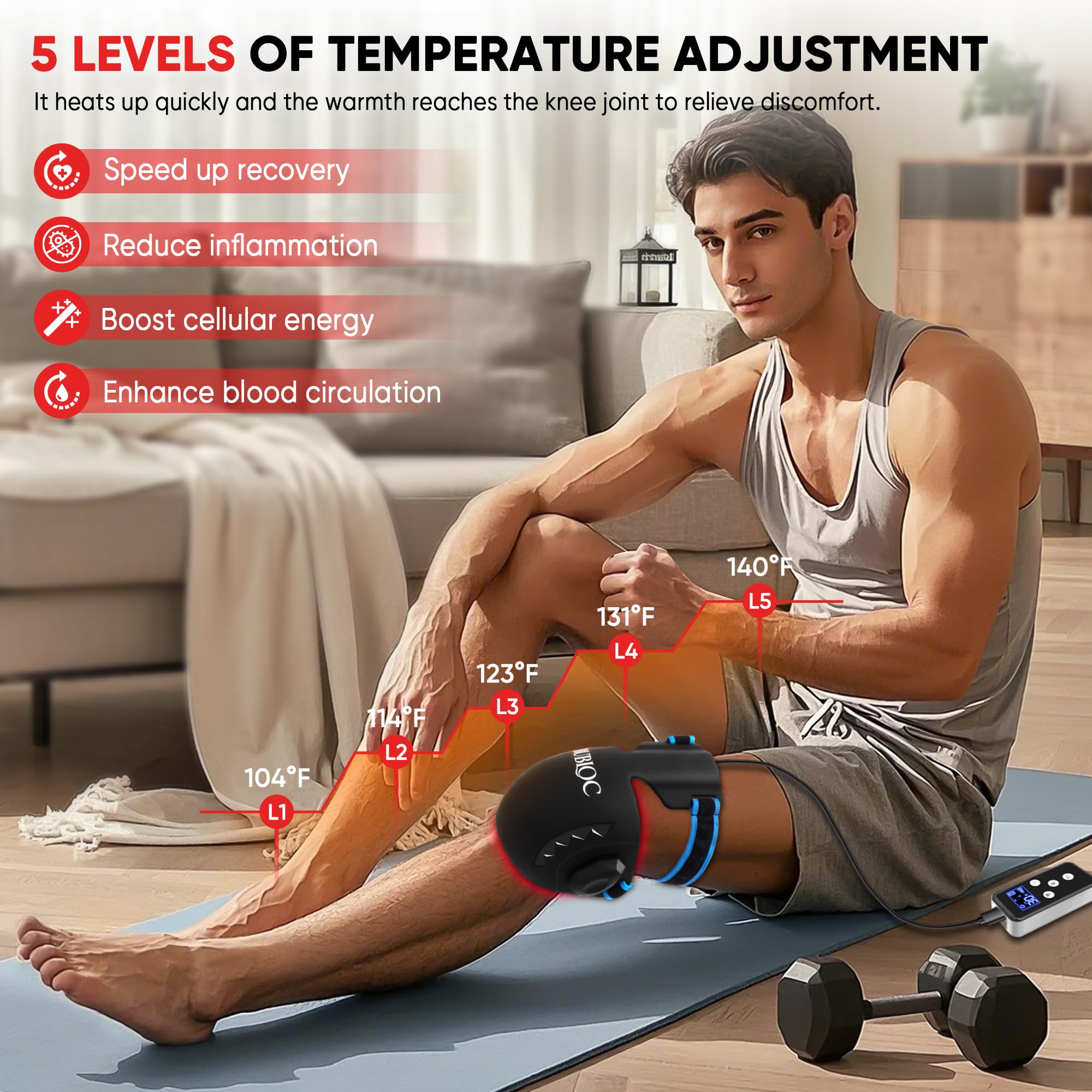 MOCKPOSE adjustable straps securing a snug fit during activity
