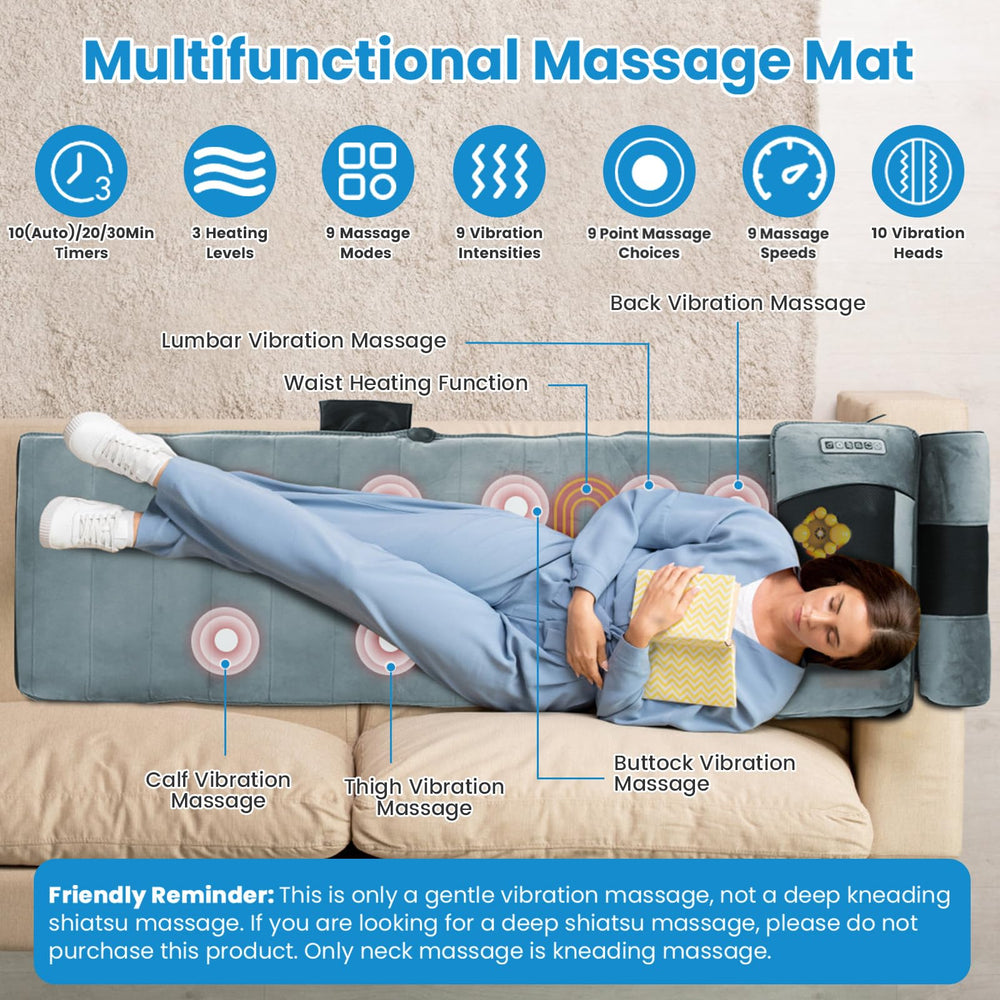 Moclever foot massage with 32 nodes for feet and calves rejuvenation.