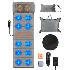 Moclever full-body massage mat laid out for home relaxation and stress relief.