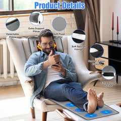Moclever lumbar and neck heat pads provide soothing warmth and ease stiffness.