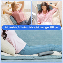 Moclever neck massager modes with bidirectional kneading