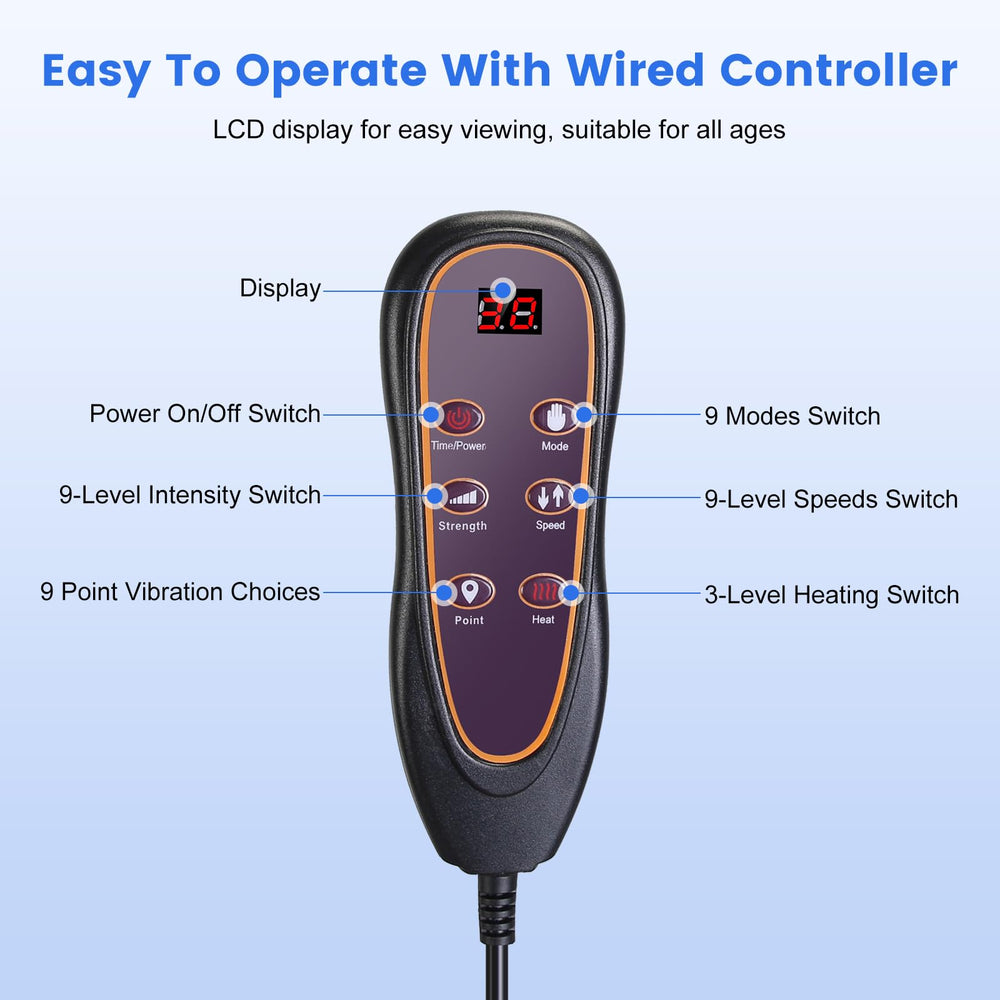 Moclever smart timer display on control panel