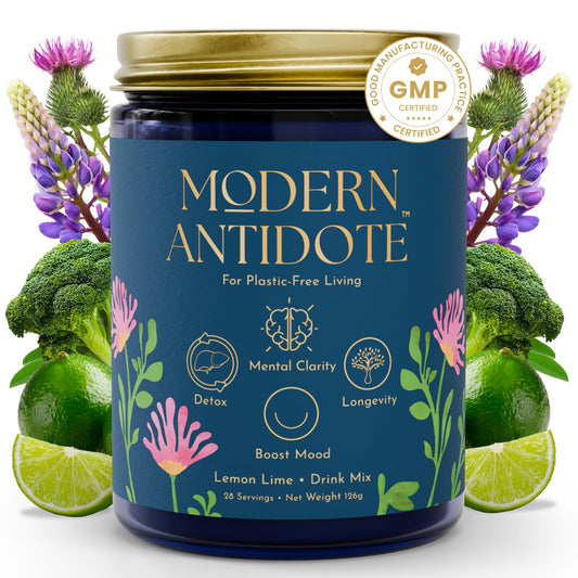 Modern Antidote Modern Toxin Detox Powder tub front for daily detox support