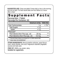 Moducare grape flavor chewable tablets packaging shows easy daily use.
